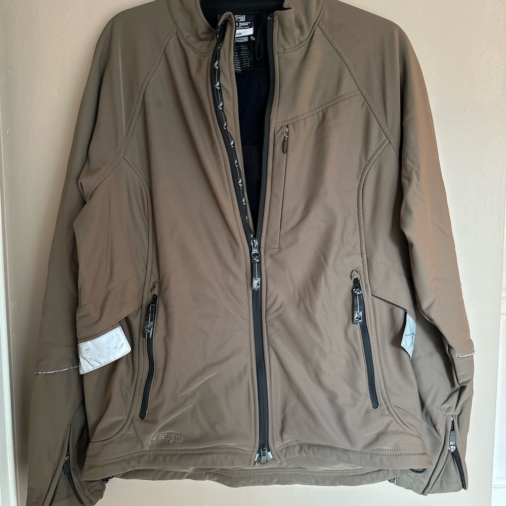 Men's Taupe Performance Jacket